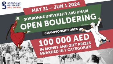 Sorbonne University Abu Dhabi OPEN Bouldering Championship 2024